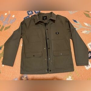 Vans Men's Green Shirt Jacket